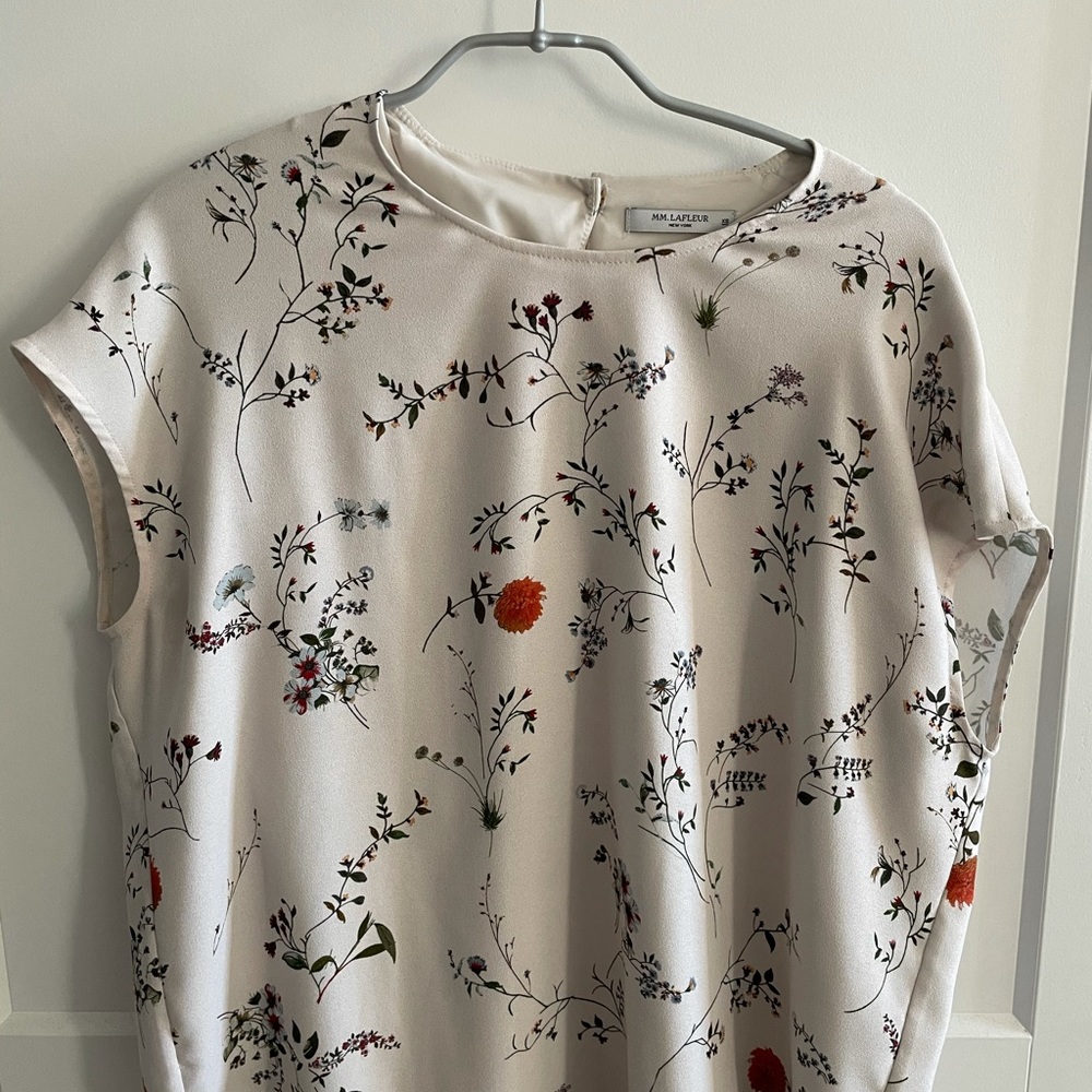 Mm LaFleur Didion blouse